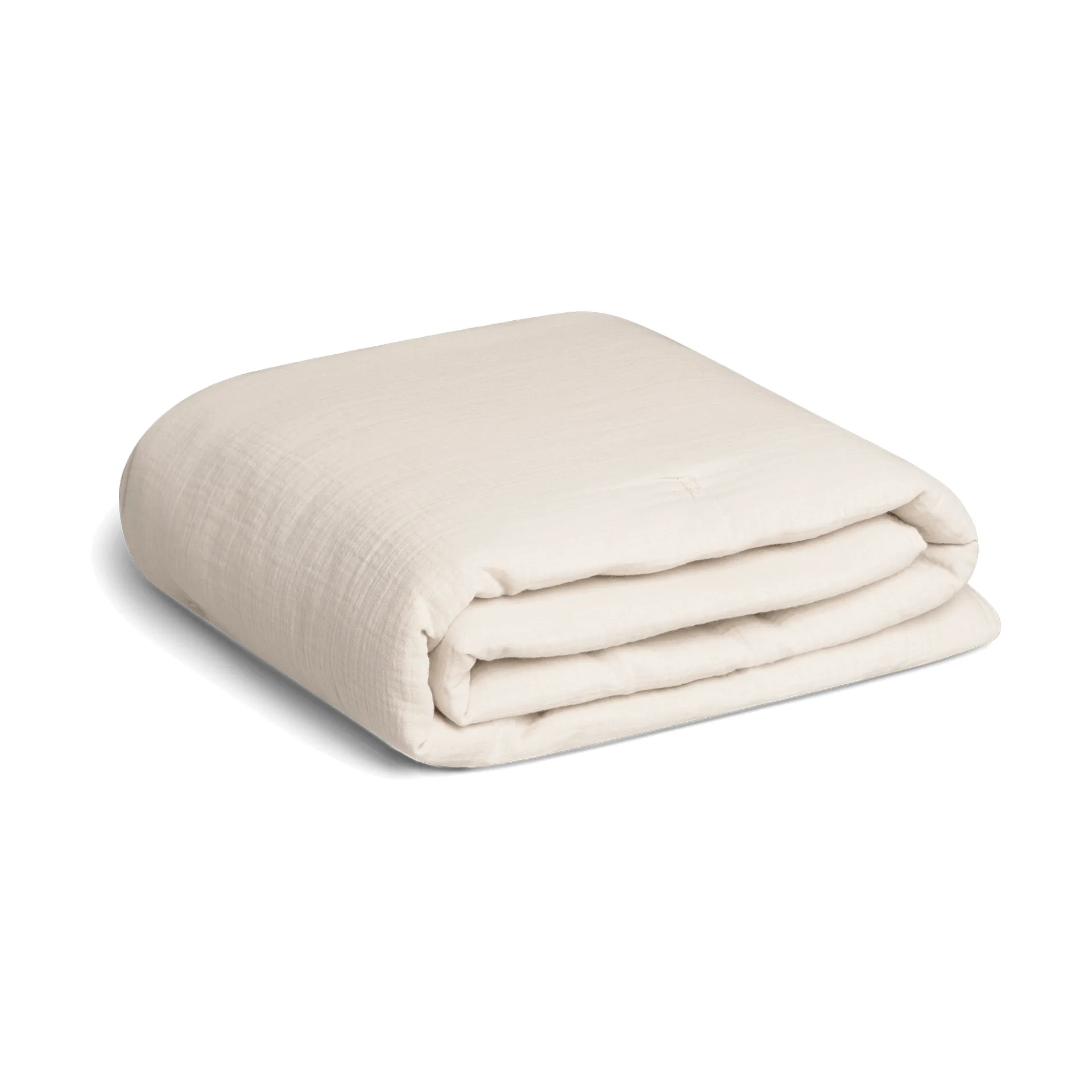 Eggshell Muslin vatteret tæppe, 100x140 cm Garbo&Friends