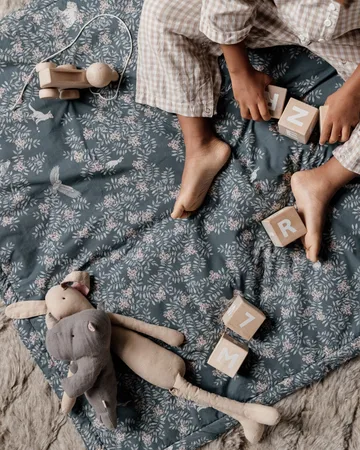 Fauna Forest vatteret tæppe - 90x120 cm - Garbo&Friends