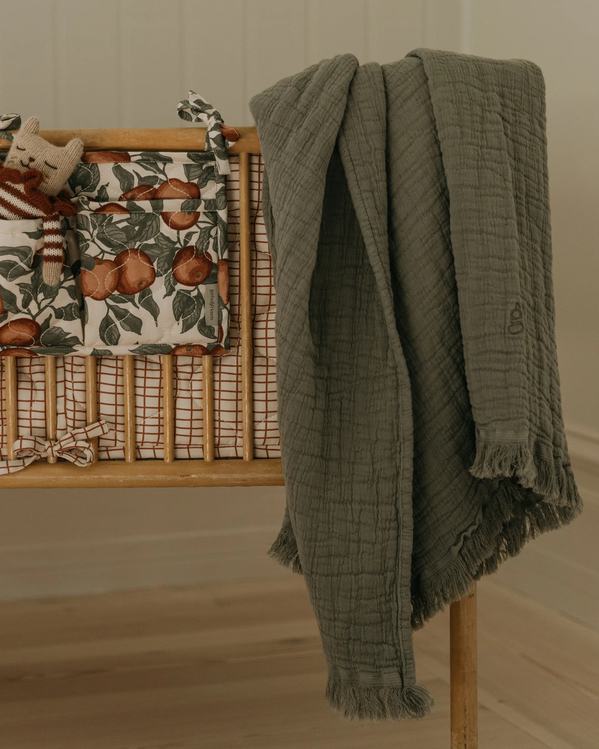 Geranium Cotton Mellow tæppe, 130x170 cm Garbo&Friends