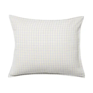 Gingham Sky Blue Muslin pudebetræk - Sky 80x80 cm - Garbo&Friends
