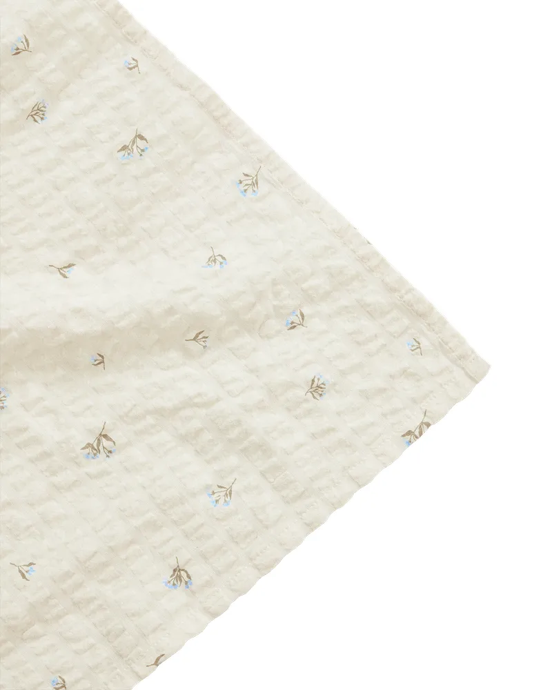 Grace Seersucker swaddle tæppe, 110x110 cm Garbo&Friends