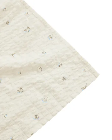 Grace Seersucker swaddle tæppe - 110x110 cm - Garbo&Friends