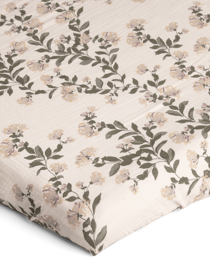 Honeysuckle Muslin stræklagen, 60x120x20 cm Garbo&Friends