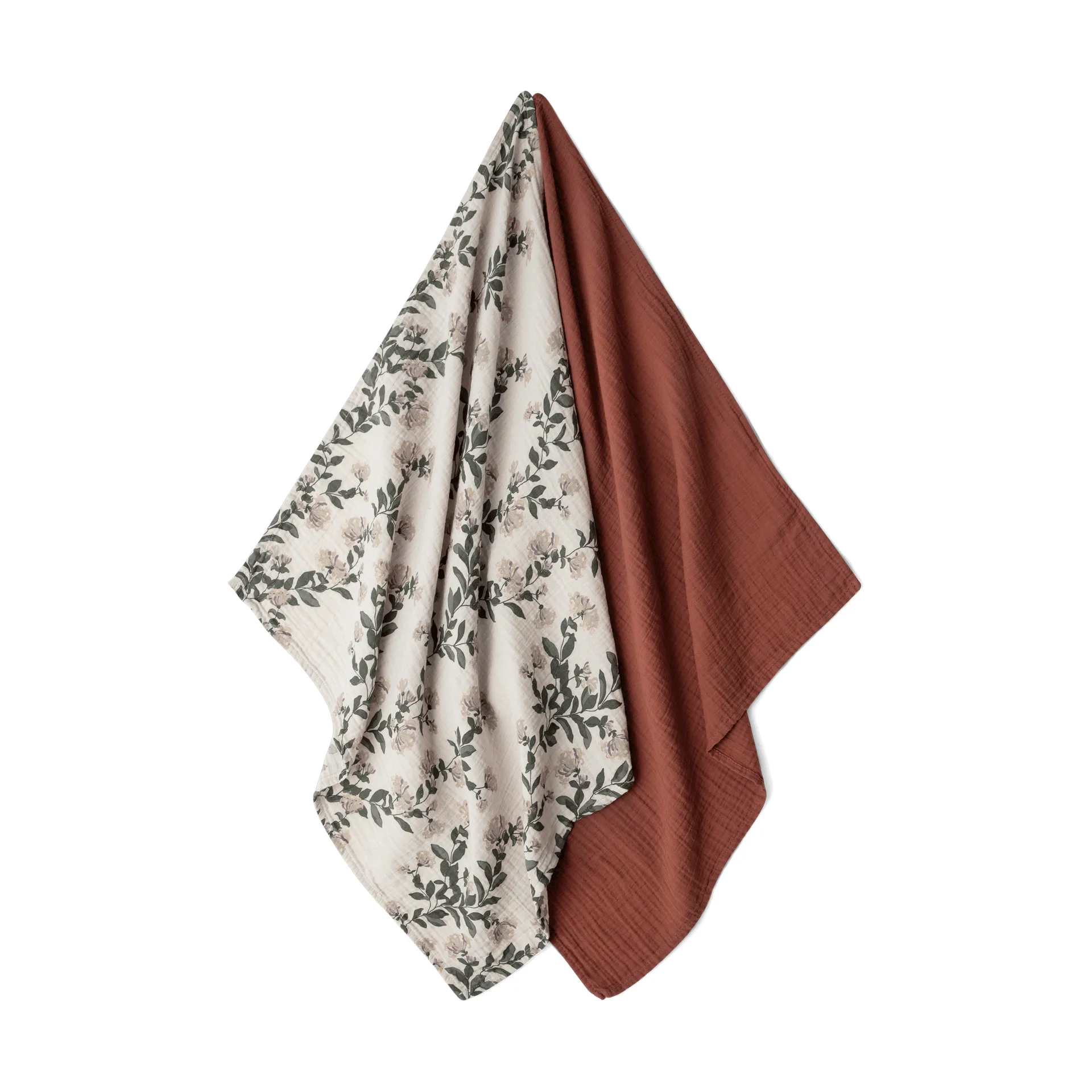 Honeysuckle Muslin tæppe lille 2 dele, 60x60 cm Garbo&Friends