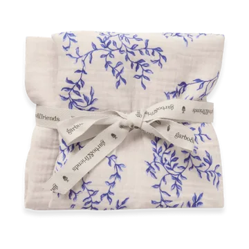 Jardim Muslin tæppe lille 2 dele - 60x60 cm - Garbo&Friends