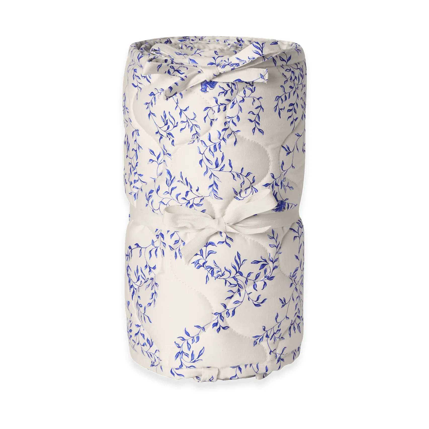 Jardim Satin quiltet tremmesengsbeskytter, 30x360 cm Garbo&Friends