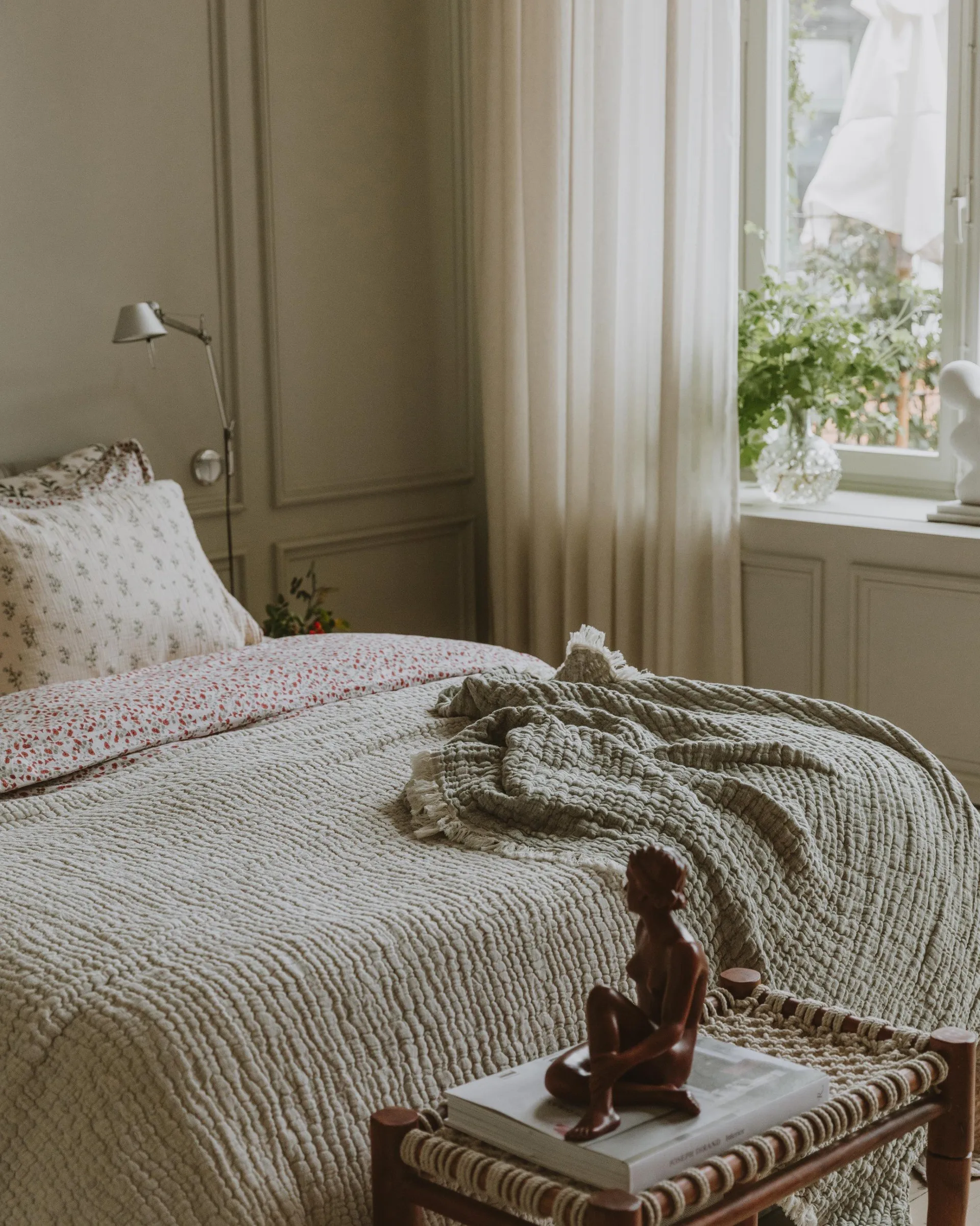 Mellow sengetæppe dobbel, Lin, 160x260 cm Garbo&Friends