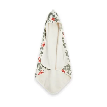 Pelargonium Terry håndklæde med hætte - 80x80 cm - Garbo&Friends