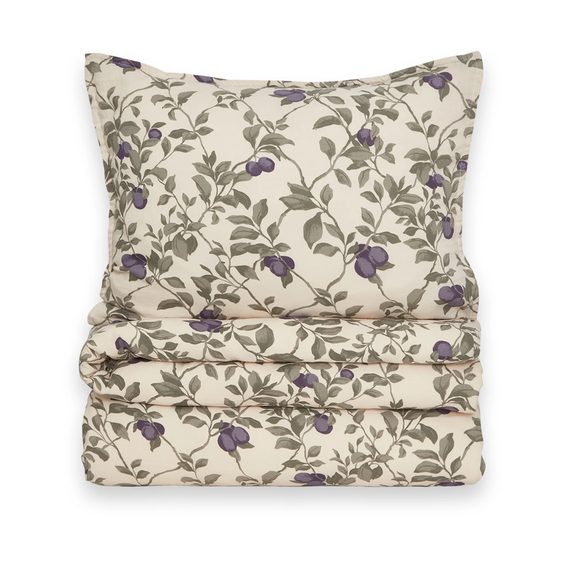 Plum Musin sengesæt, 150x210 cm/50x60 cm Garbo&Friends