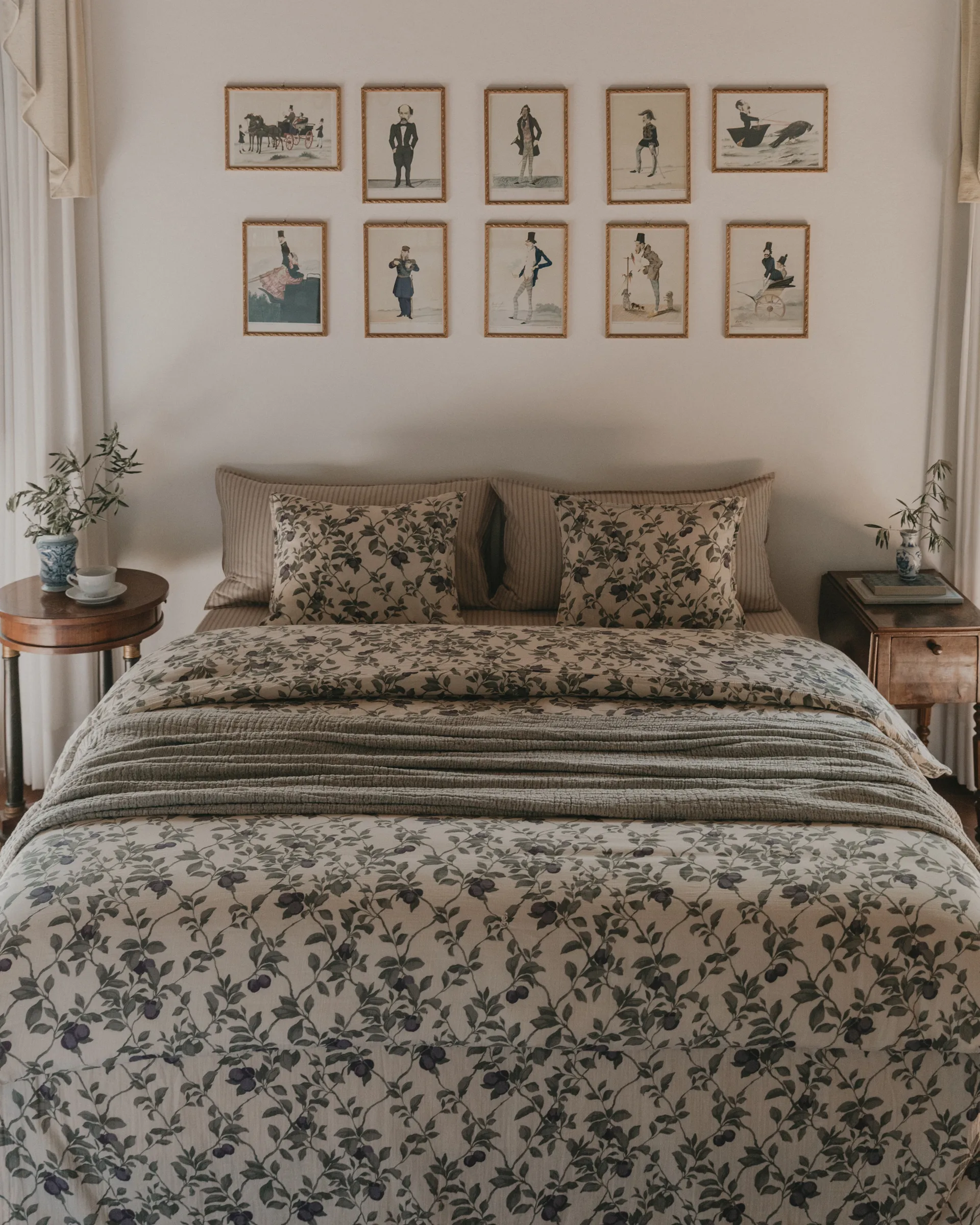 Plum Muslin dynebetræk dobbelt, 240x220 cm Garbo&Friends