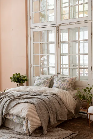 Plumbago Muslin hovedpudebetræk - 50x70 cm - Garbo&Friends