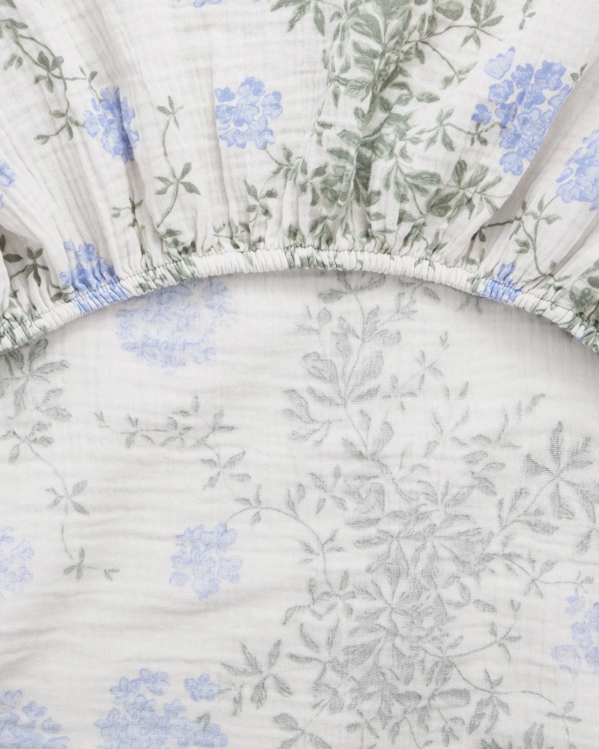 Plumbago Muslin stræklagen, 60x120x20 cm Garbo&Friends