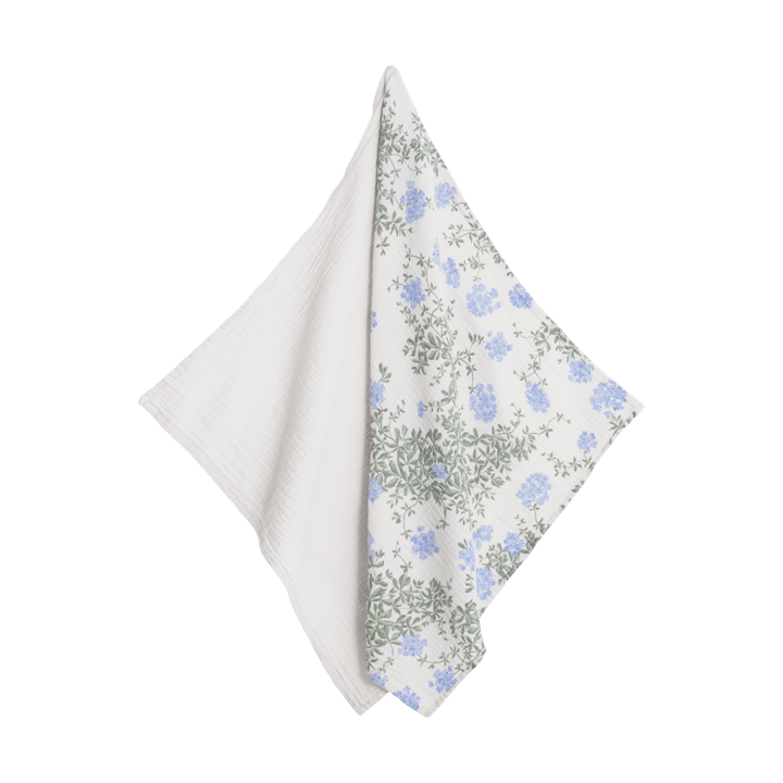 Plumbago Muslin tæppe lille 2 dele, 60x60 cm Garbo&Friends