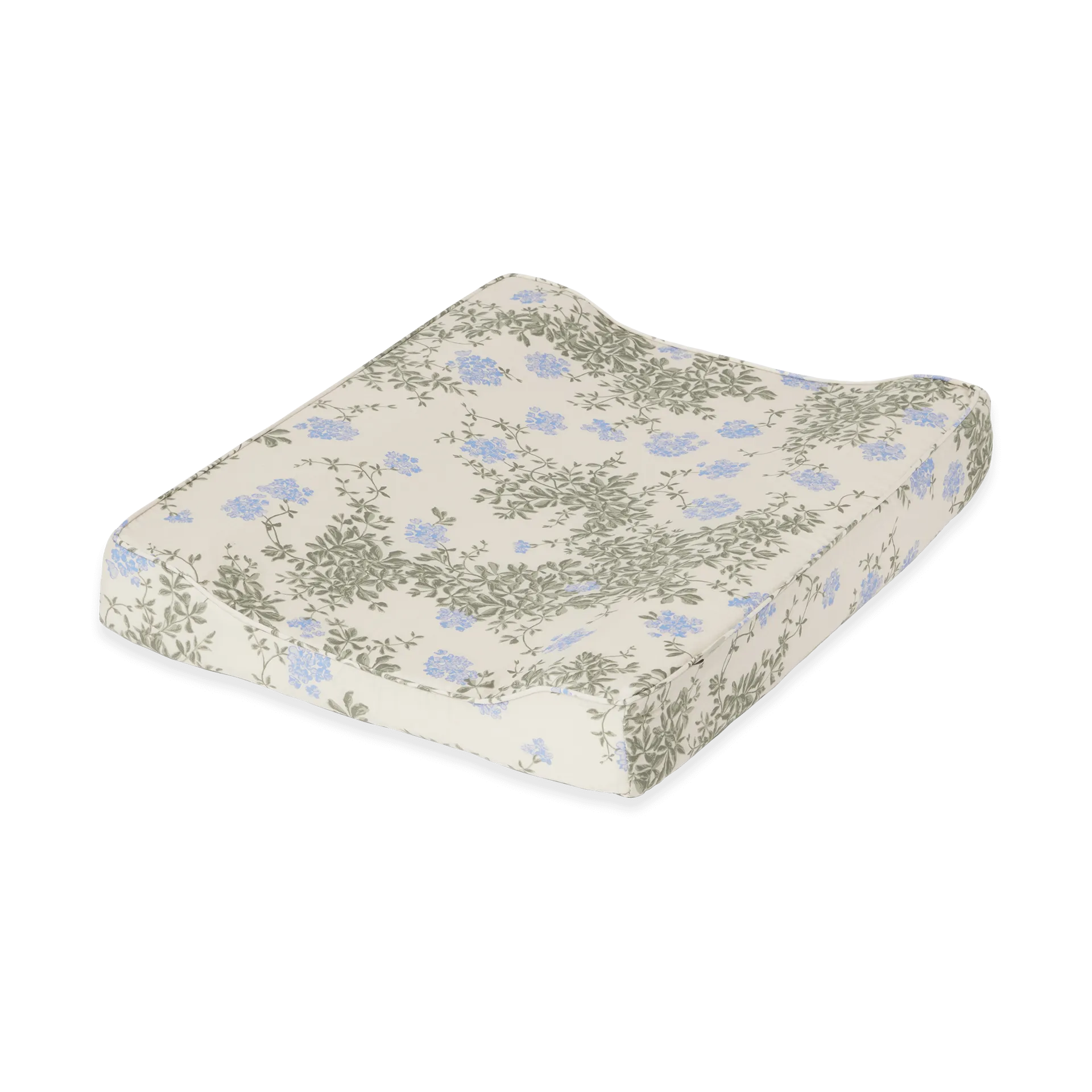 Plumbago satin quiltet puslepude, 50x65x9 cm Garbo&Friends