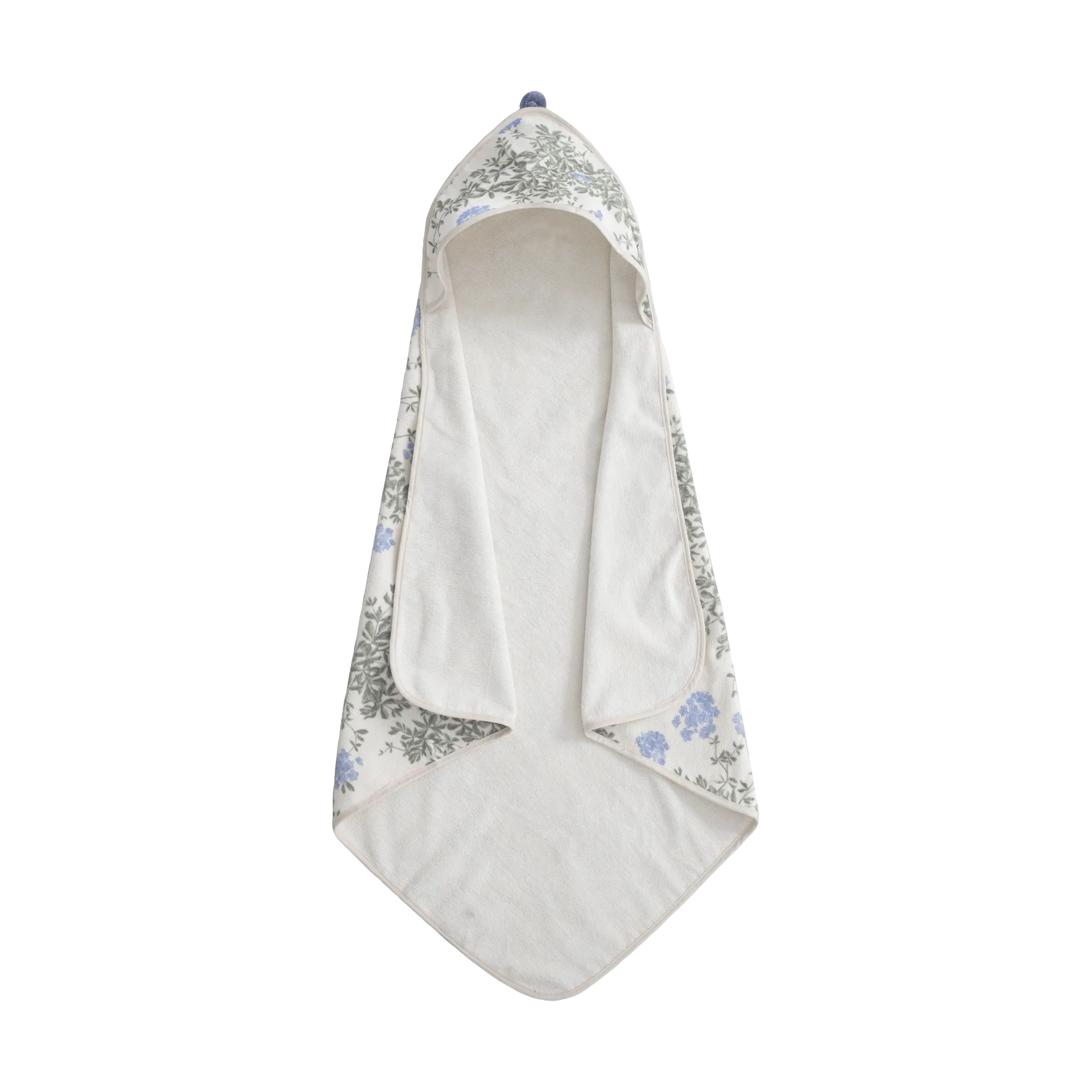 Plumbago Terry håndklæde med hætte, 80x80 cm Garbo&Friends