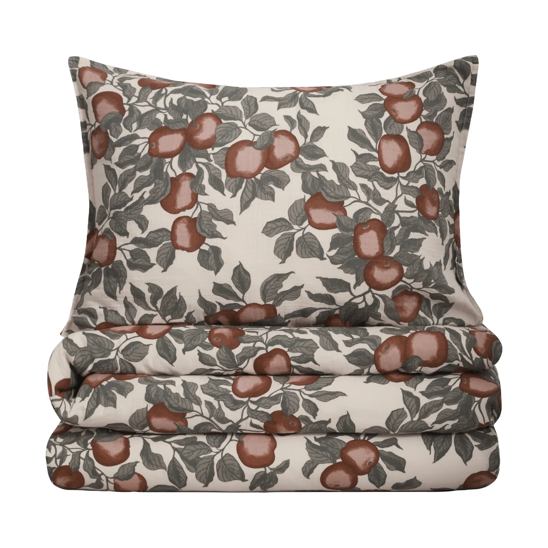 Pomme Muslin sengesæt, 150x210 cm/50x60 cm Garbo&Friends