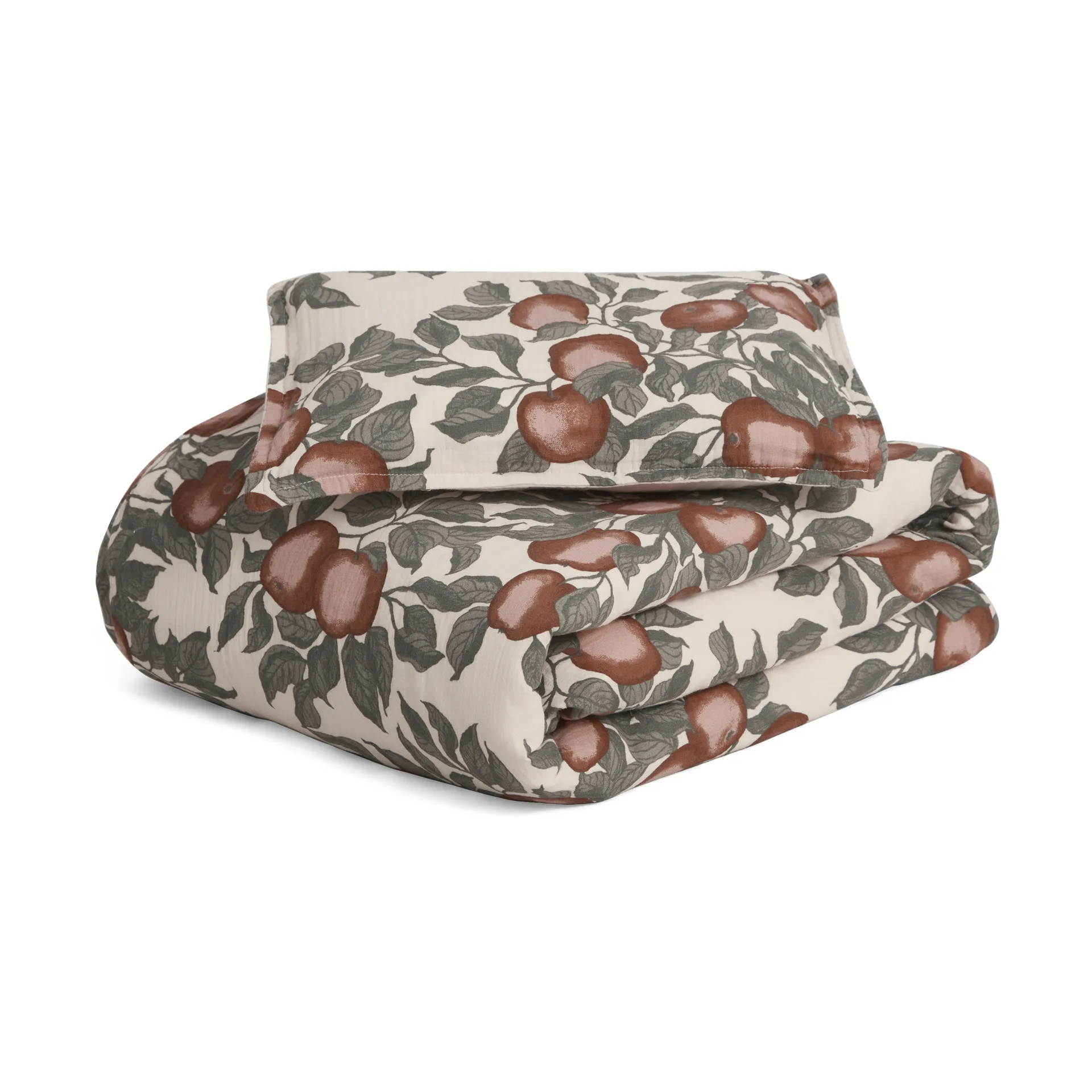 Pomme Muslin sengesæt junior, 100x140 cm/40x45 cm Garbo&Friends