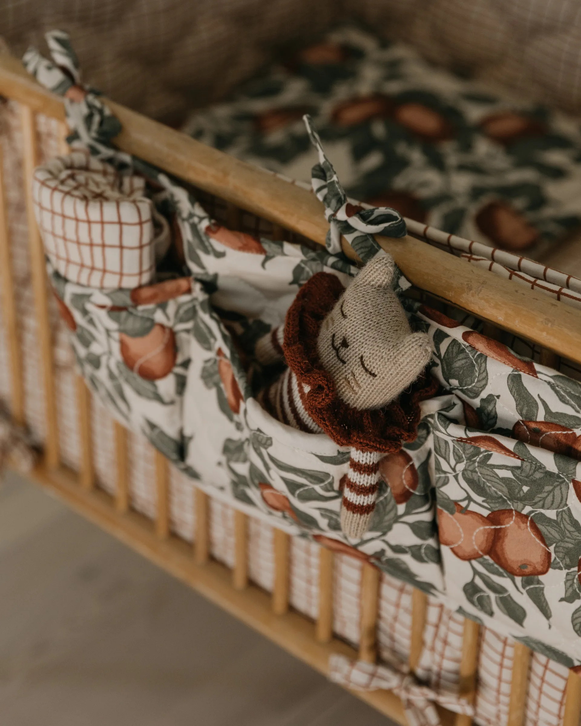 Pomme Satin Quilted sengelomme, 43x18 cm Garbo&Friends