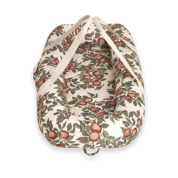 Pomme satin quiltet babynest - 43x87x16 cm - Garbo&Friends