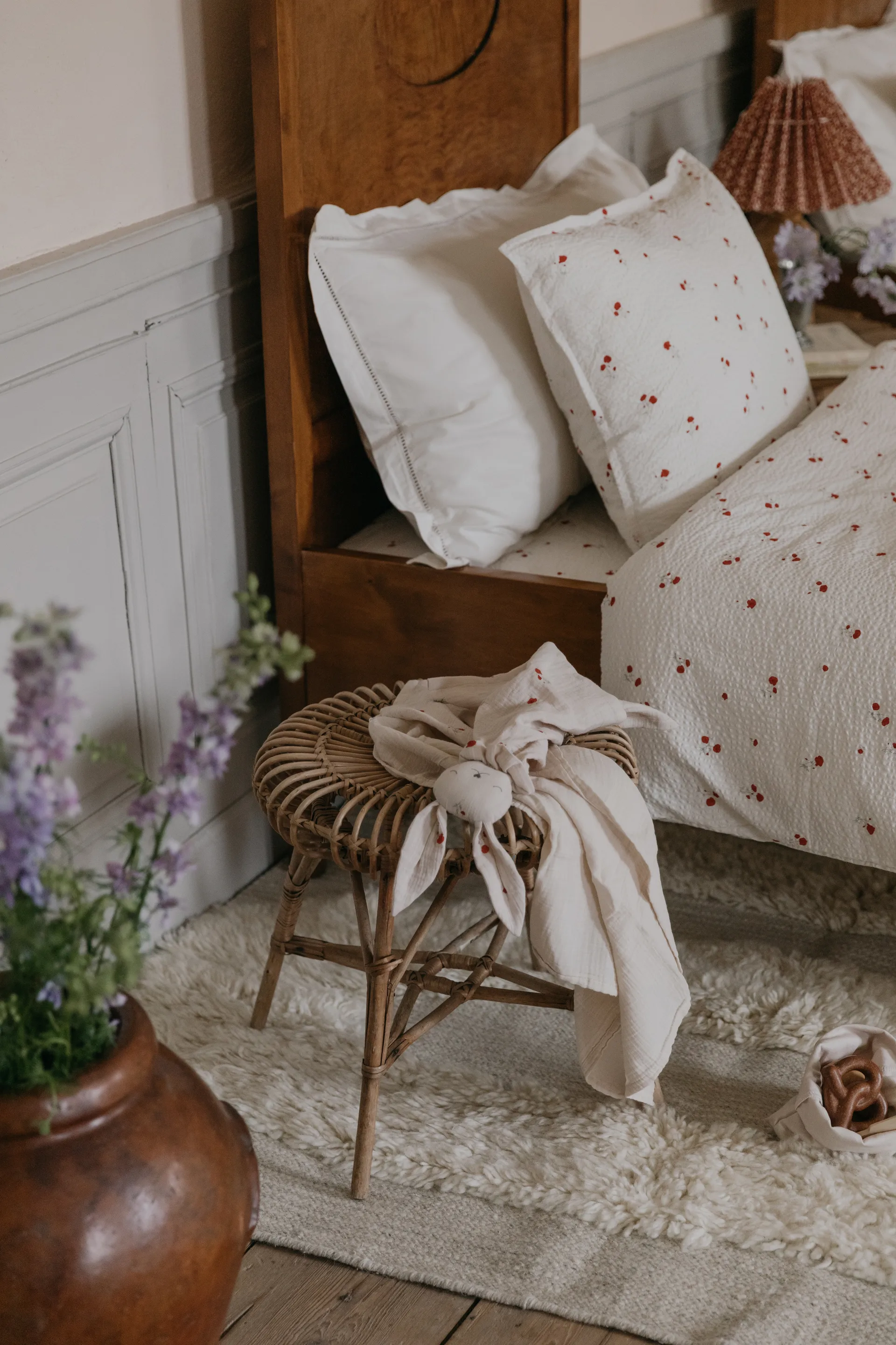 Poppy Muslin sutteklud, 48x48 cm Garbo&Friends