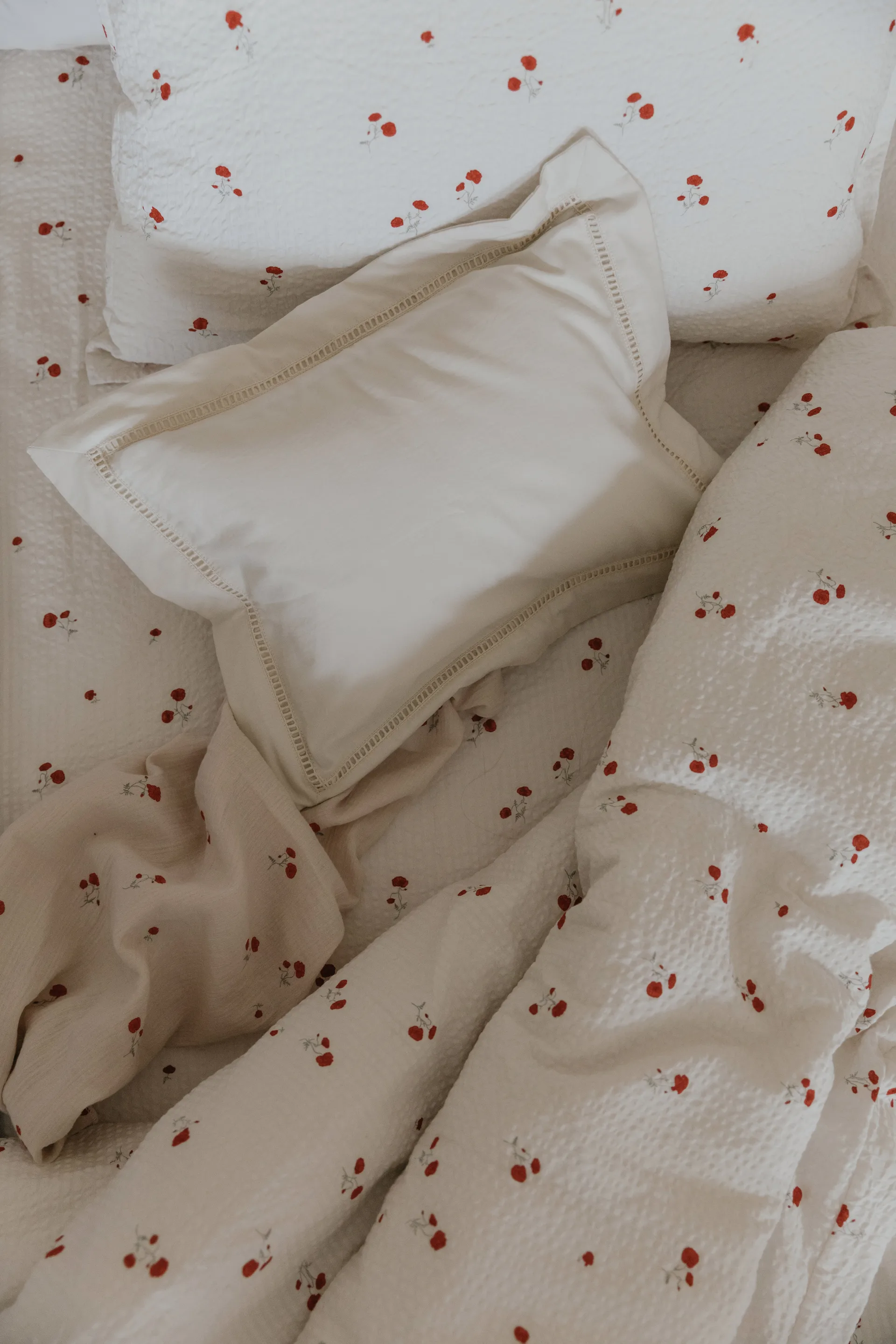 Poppy Muslin swaddle plaid, 110x110 cm Garbo&Friends