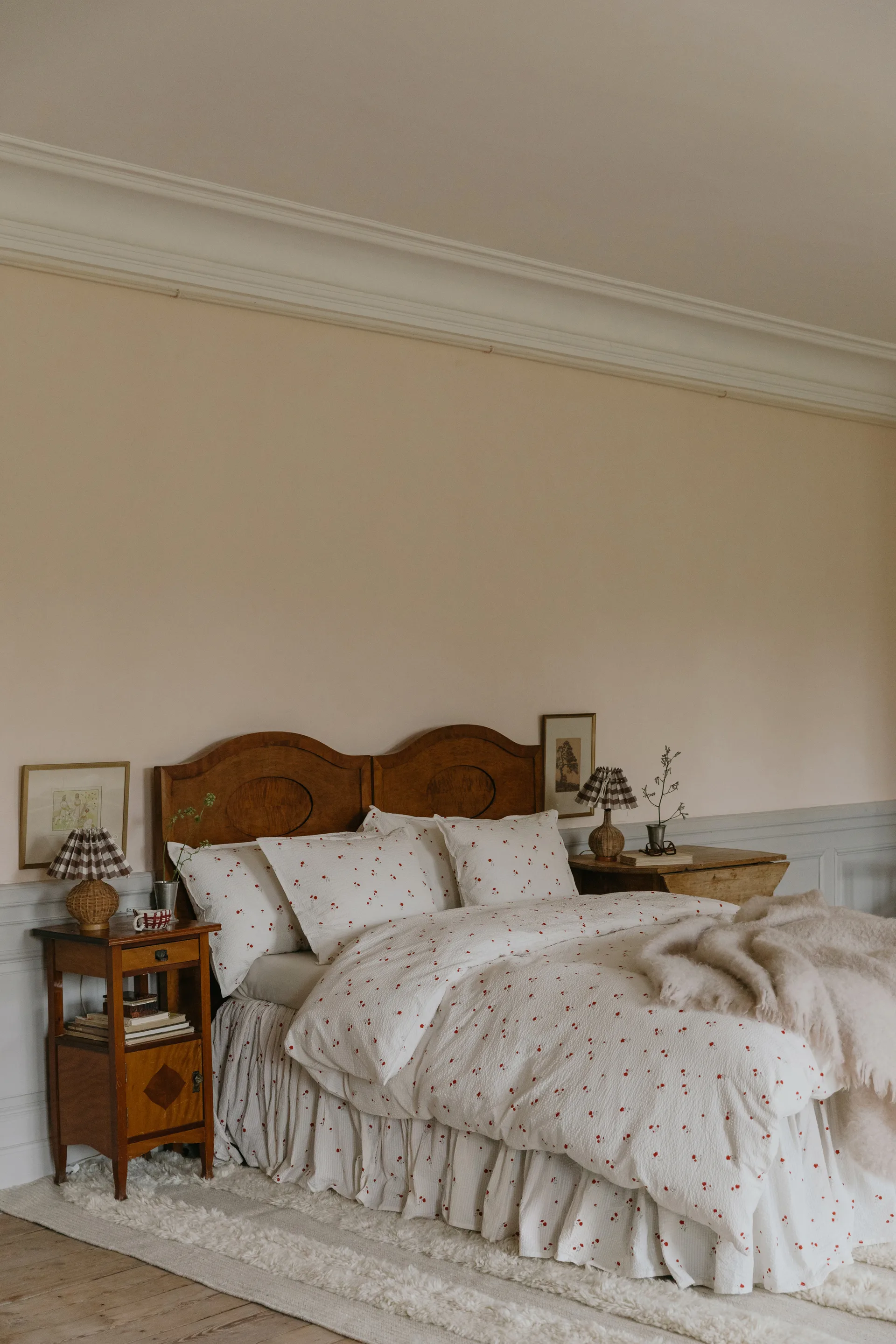 Poppy Seersucker dynebetræk dobbel, 220x220 cm Garbo&Friends