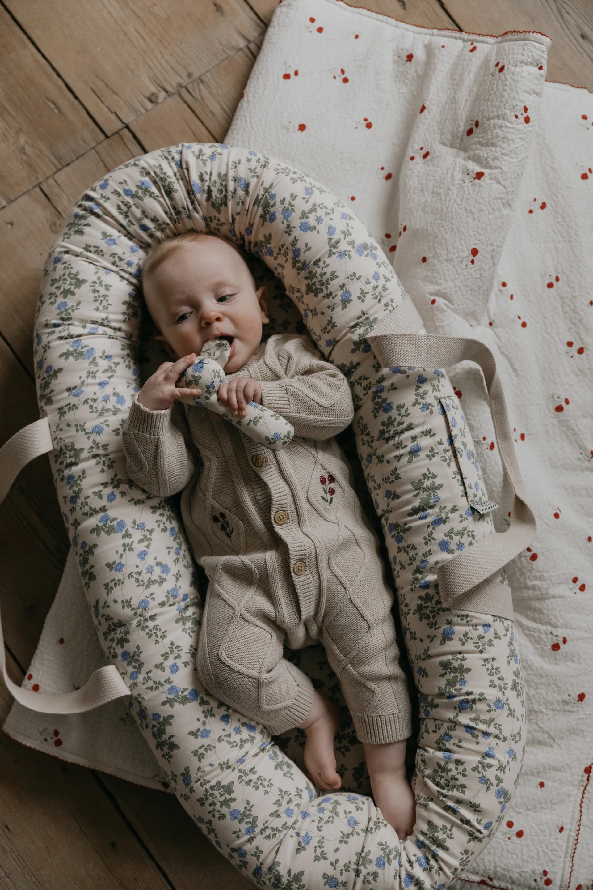 Poppy Seersucker polstret plaid, 100x140 cm Garbo&Friends