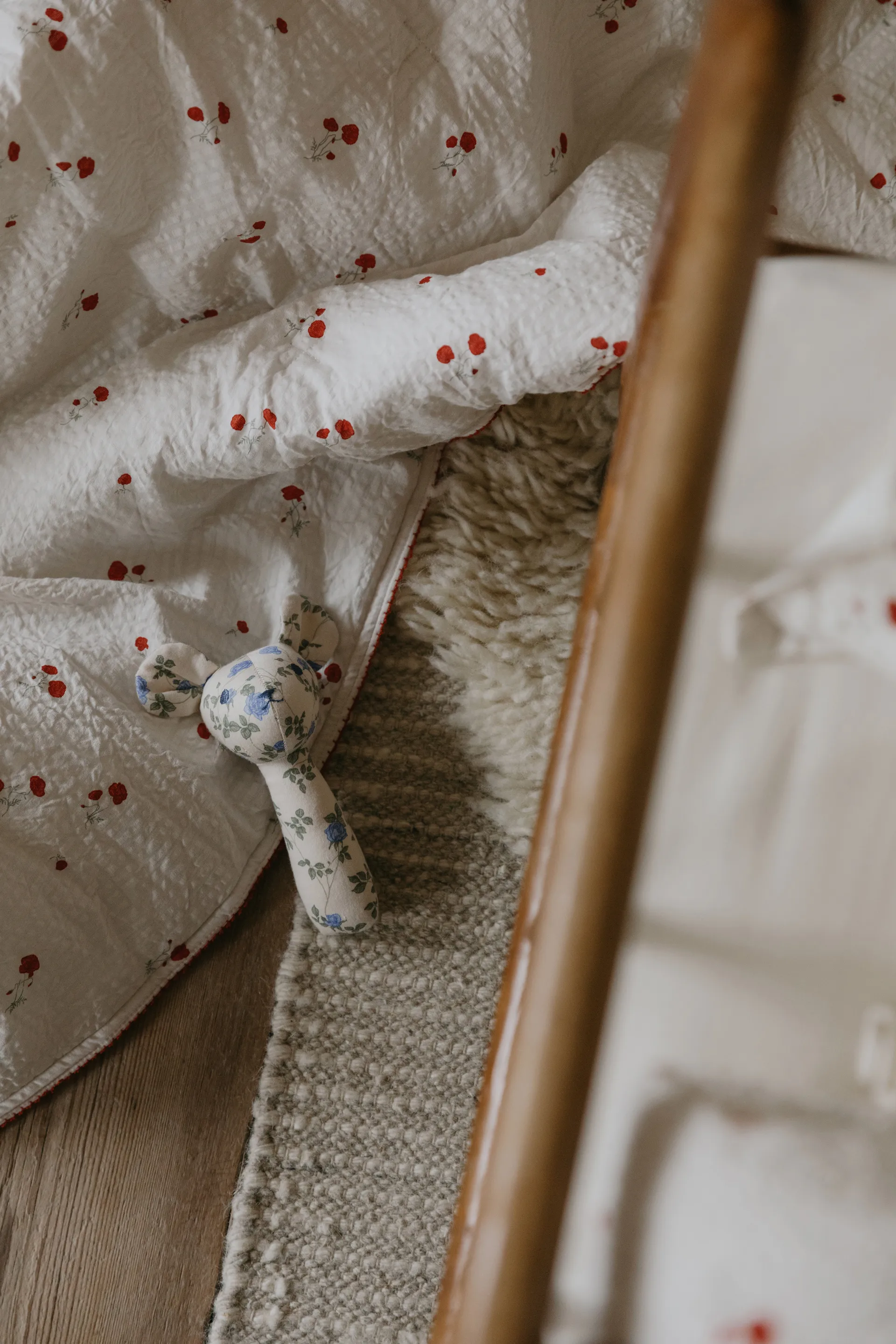 Poppy Seersucker polstret plaid, 100x140 cm Garbo&Friends