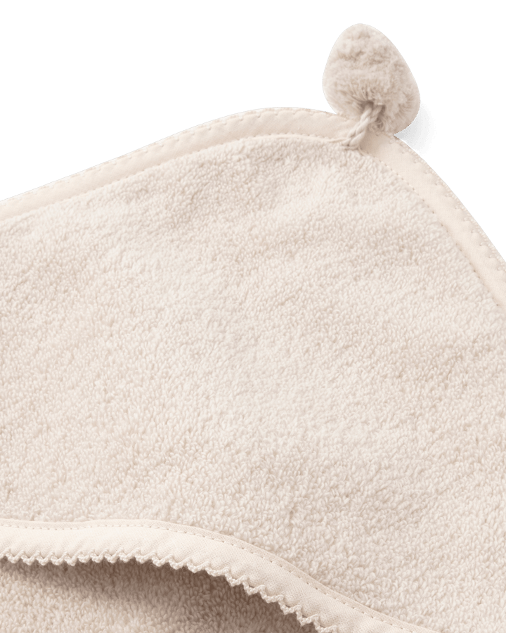 Sand Terry håndklæde med hætte - 80x80 cm - Garbo&Friends