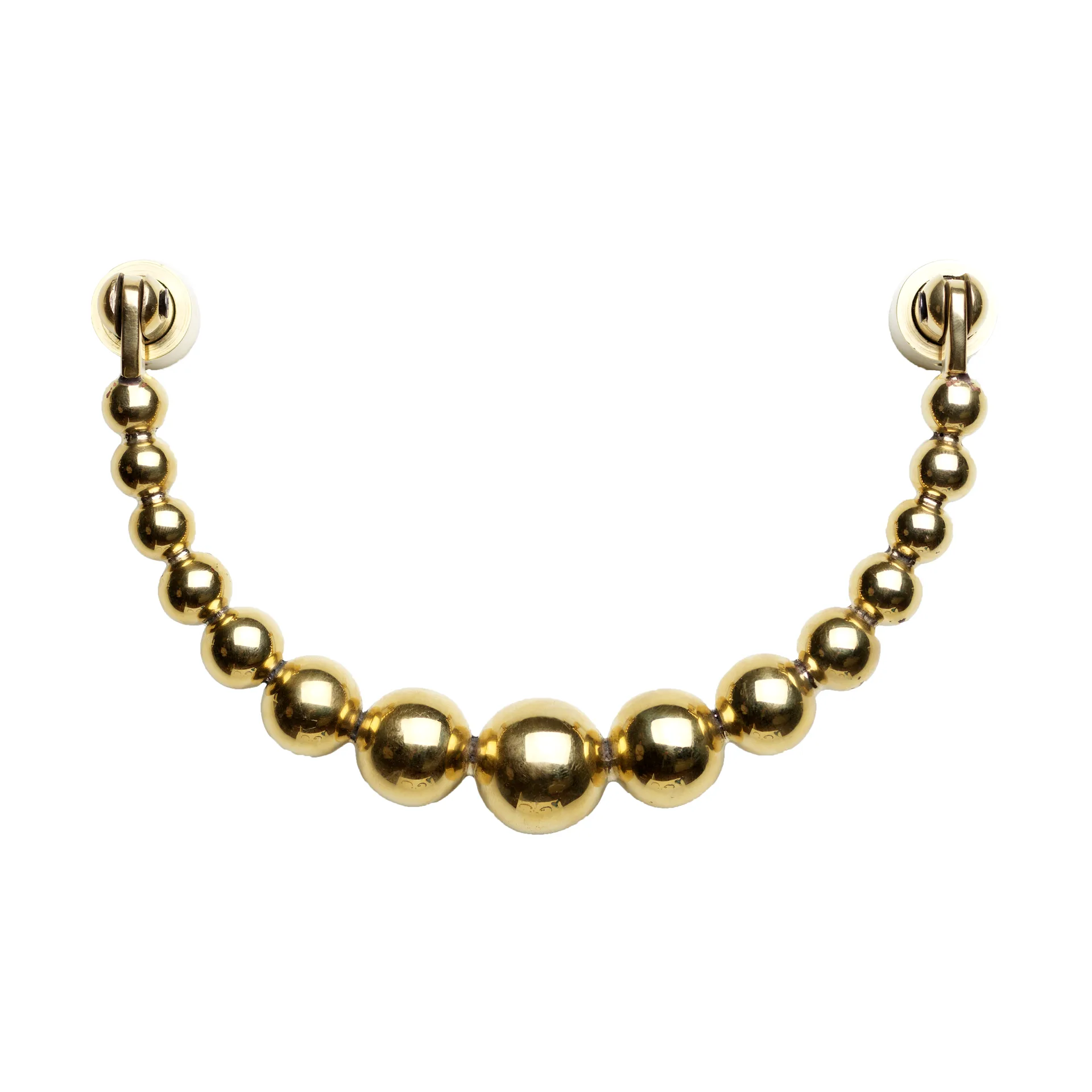 Garden Glory dørhammer, Polished brass Garden Glory