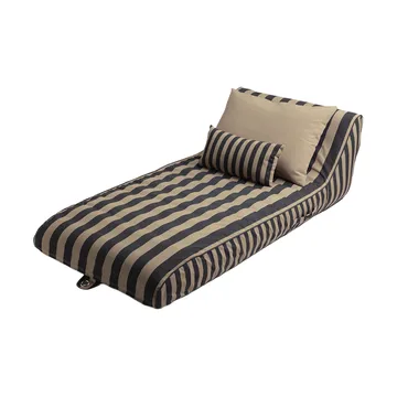 Garden Glory flydende solseng - Sort-beige, 85x168,5 cm - Garden Glory