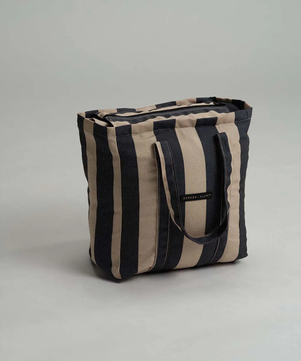 Garden Glory flydende solseng, Sort-beige, 85x168,5 cm Garden Glory