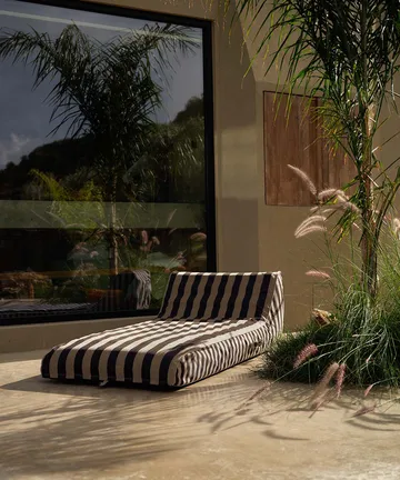 Garden Glory flydende solseng - Sort-beige, 85x168,5 cm - Garden Glory