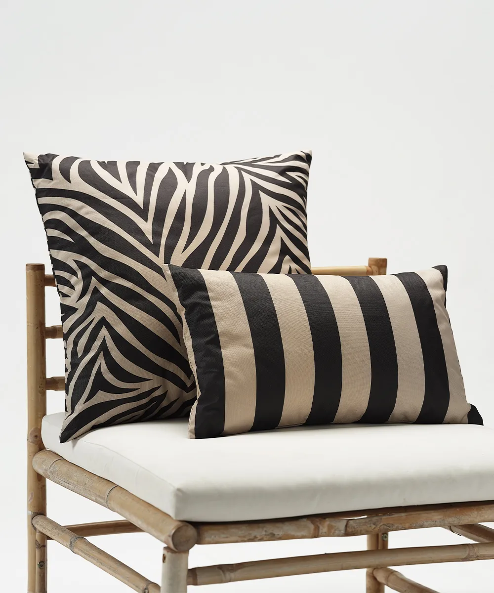 Garden Glory Outdoor pude 50x50 cm, Zebra Garden Glory