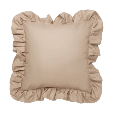 Garden Glory Outdoor pude med flæse 45x45 cm - Beige - Garden Glory