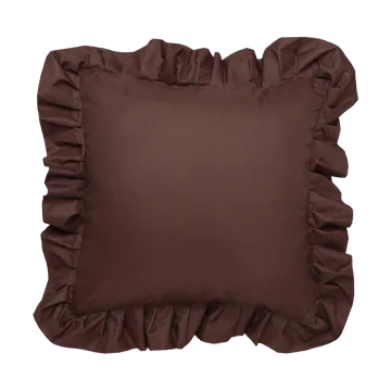 Garden Glory Outdoor pude med flæse 45x45 cm - Brown - Garden Glory