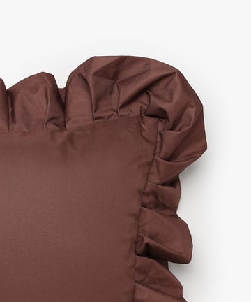 Garden Glory Outdoor pude med flæse 45x45 cm - Brown - Garden Glory