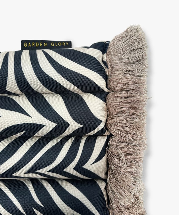 Garden Glory Outdoor siddehynde bænk, Zebra fringe Garden Glory