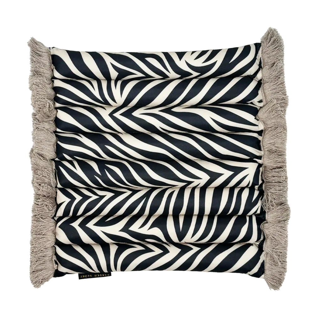 Garden Glory Outdoor siddehynde, Zebra fringe Garden Glory