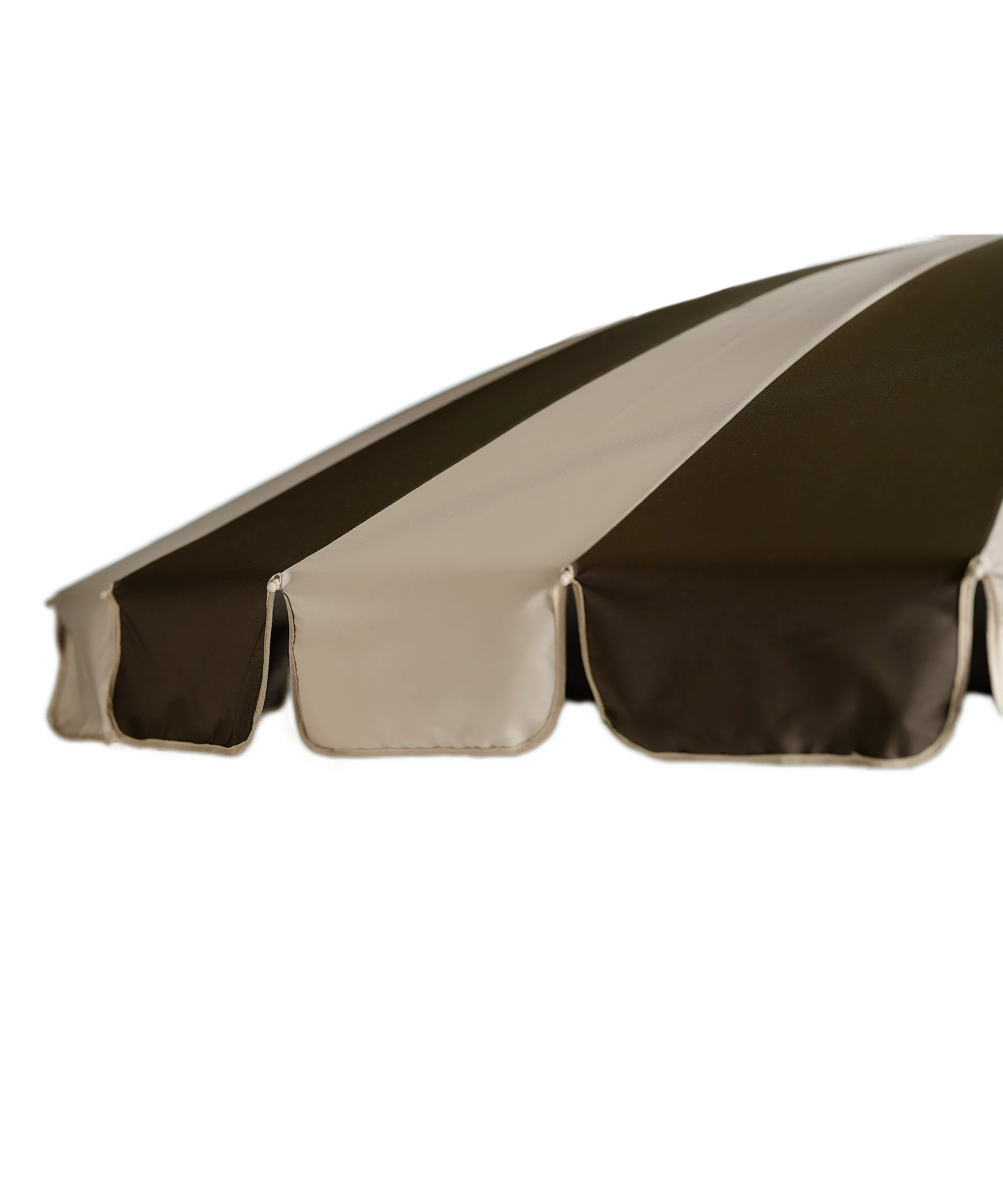 Garden Glory parasol, Beige-brown stripe Garden Glory