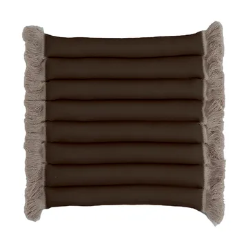 Garden Glory siddehynde med frynser - Beige, beige frynse, 38x40 cm - Garden Glory