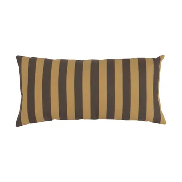 Garden Glory stribet pude - Safrangul-brun, 25x50 cm - Garden Glory