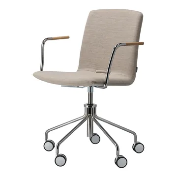 Day lænestol drejestativ krom - Eg-natur-H&S-stof foss 0212 - Gärsnäs