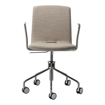 Day lænestol drejestativ krom - Eg-natur-H&S-stof foss 0212 - Gärsnäs