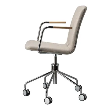 Day lænestol drejestativ krom - Eg-natur-H&S-stof foss 0212 - Gärsnäs