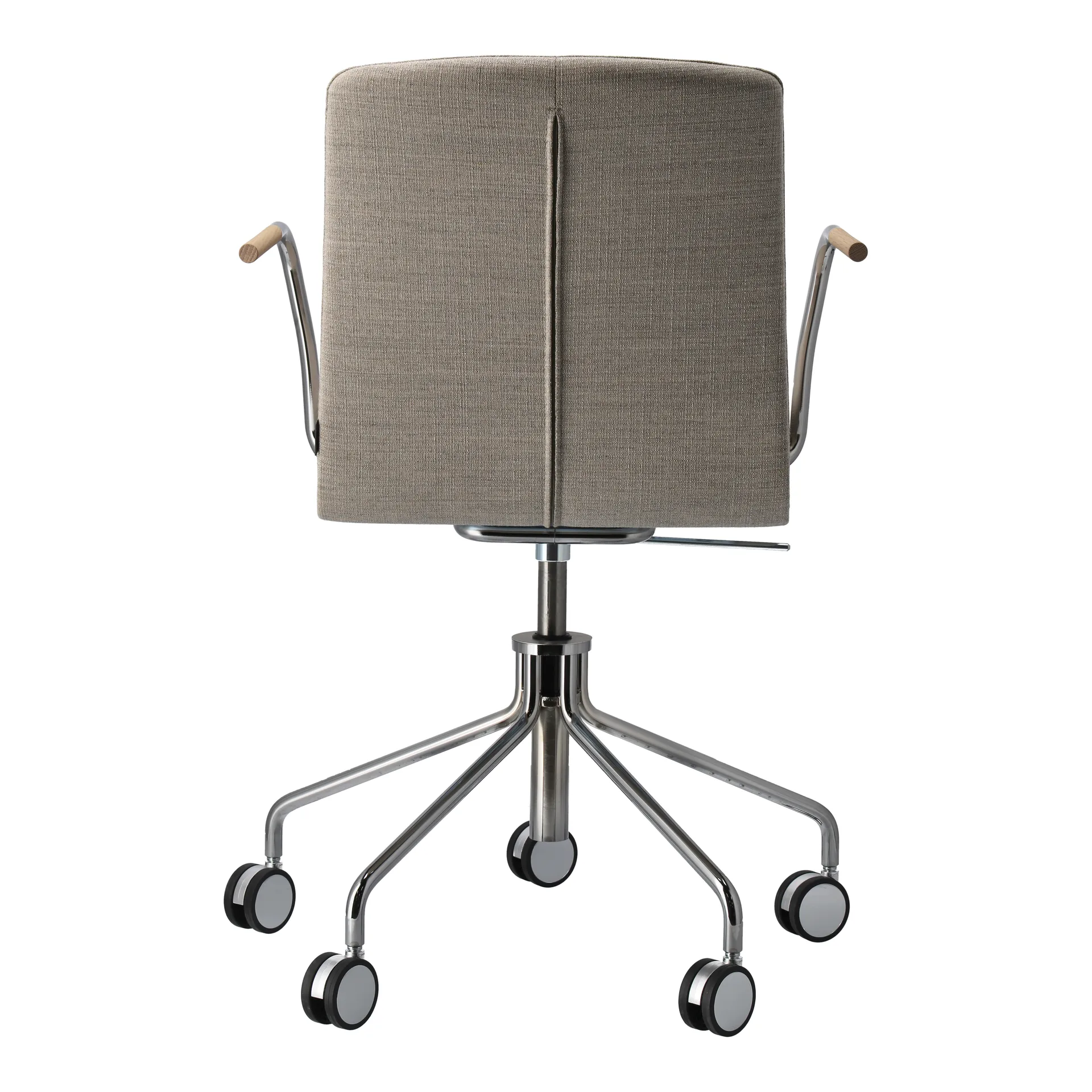 Day lænestol drejestativ krom, Eg-natur-H&S-stof foss 0212 Gärsnäs