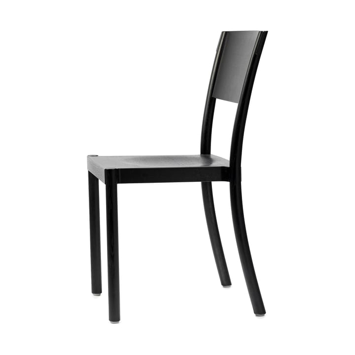 Light & Easy stol - Ask-sort bejdset-finér sæde - Gärsnäs