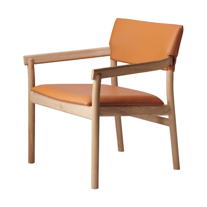 Vyn armstol polstret ryg, Monocoat natural-Elmosoft 43283 Gärsnäs