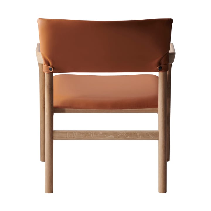 Vyn armstol polstret ryg, Monocoat natural-Elmosoft 43283 Gärsnäs