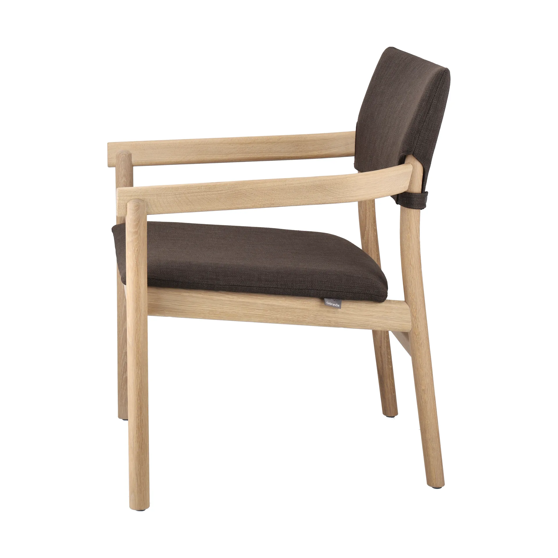 Vyn armstol polstret ryg, Monocoat natural-Lido 46 mole Gärsnäs